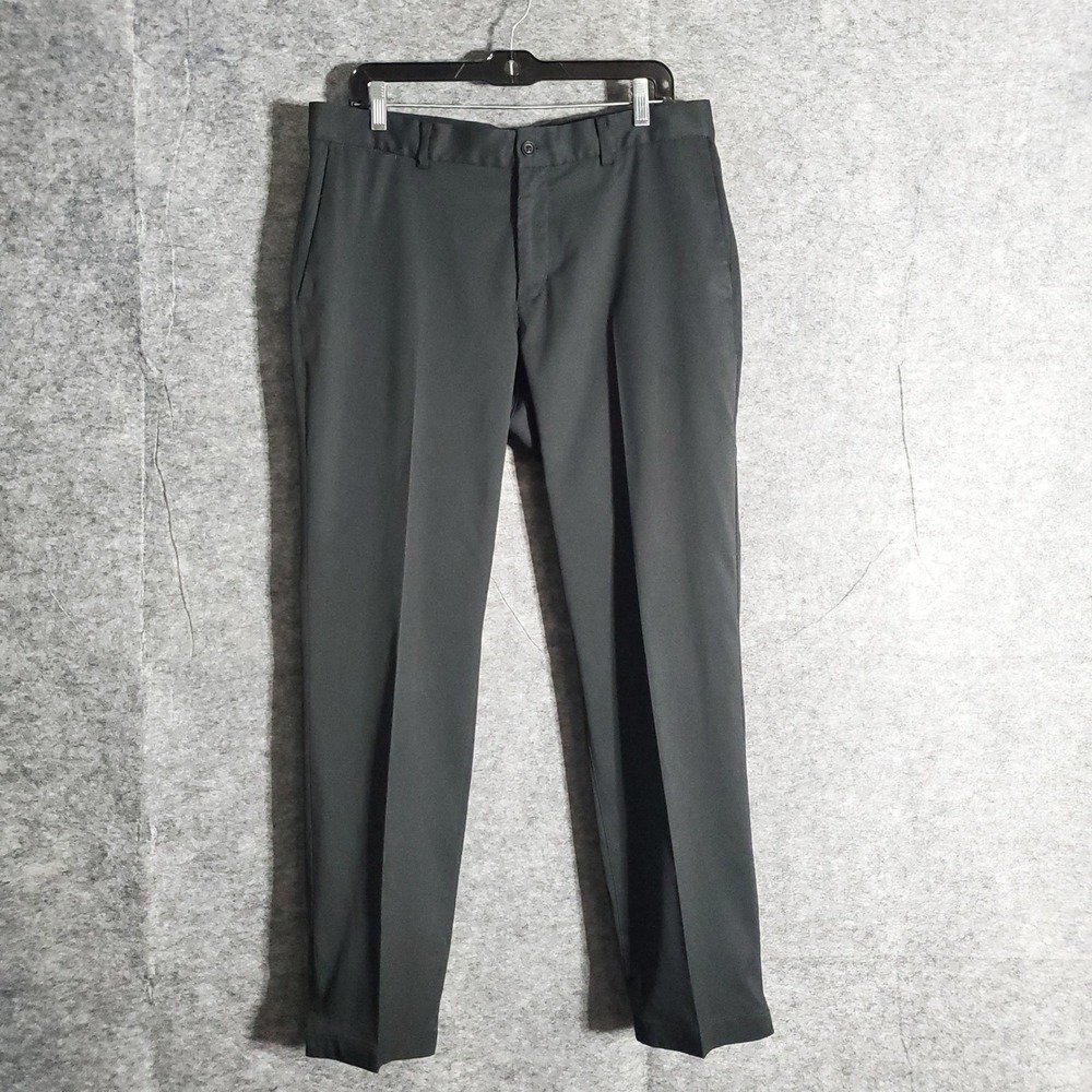 Nike Golf Dri-FIT Pants Mens 34x30 Charcoal Gray Standard‎ Fit Performance Pro